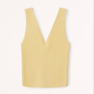 Abercrombie and Fitch Ottoman V-Neck Tank NWT sz XXS